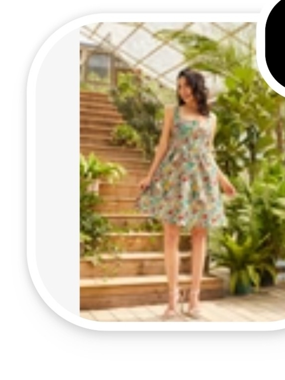 Modcloth Someplace Warm Fit And Flare Dress - Floral